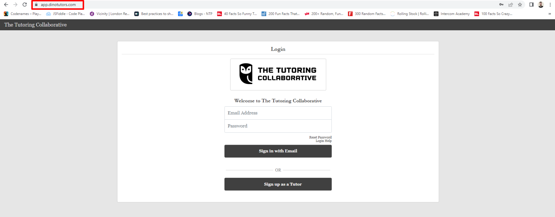 Teachworks client portal