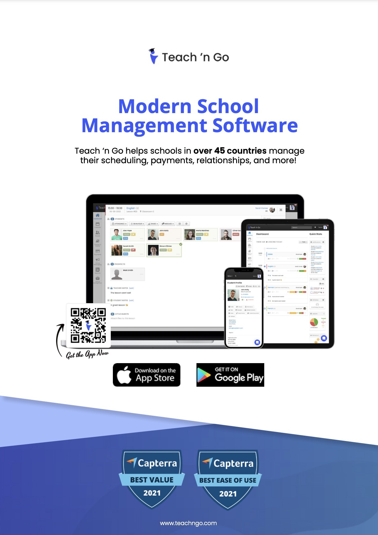 Teach 'n Go - Modern School Management Software